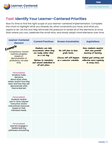 Page 2_Identify Your Learner-Centered Priorities