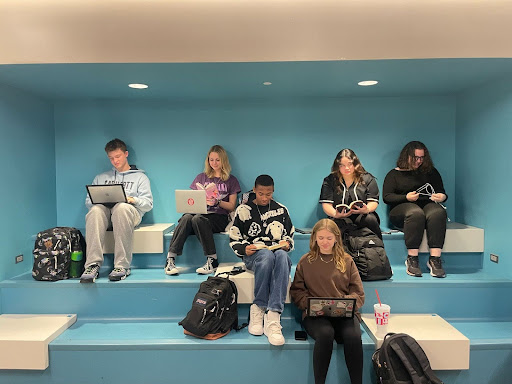 Liberty North High School_Reading nook