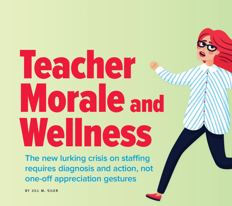 teacher morale and wellness