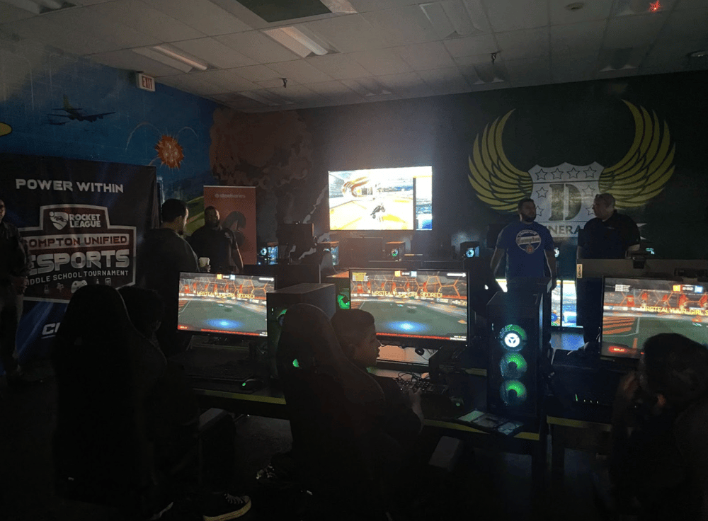 E-sports competition at compton unified school district